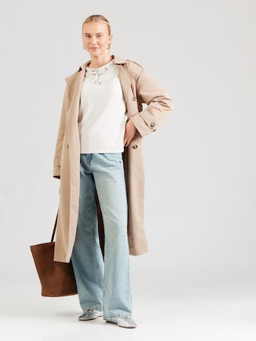 Sweat-shirt monari en beige