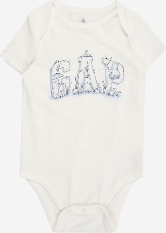Salopetă/Body de la GAP pe alb: față
