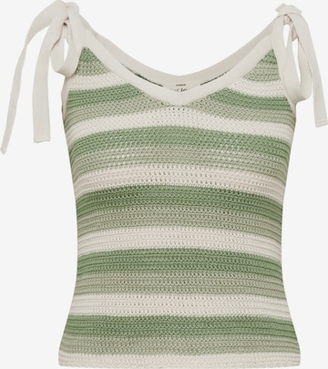 A LOT LESS - Top 'Pamela' en verde: frente