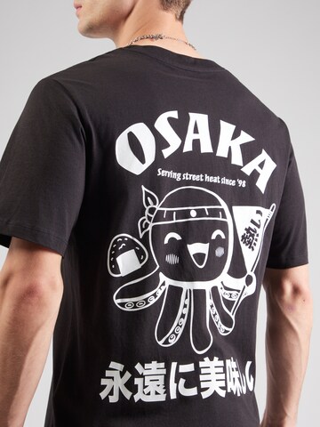 JACK & JONES T-Shirt 'JJOSAKA' in Schwarz