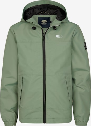 Petrol Industries Tussenjas 'Tijuana' in Groen: voorkant