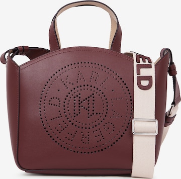 Karl Lagerfeld Käsilaukku värissä punainen: etupuoli