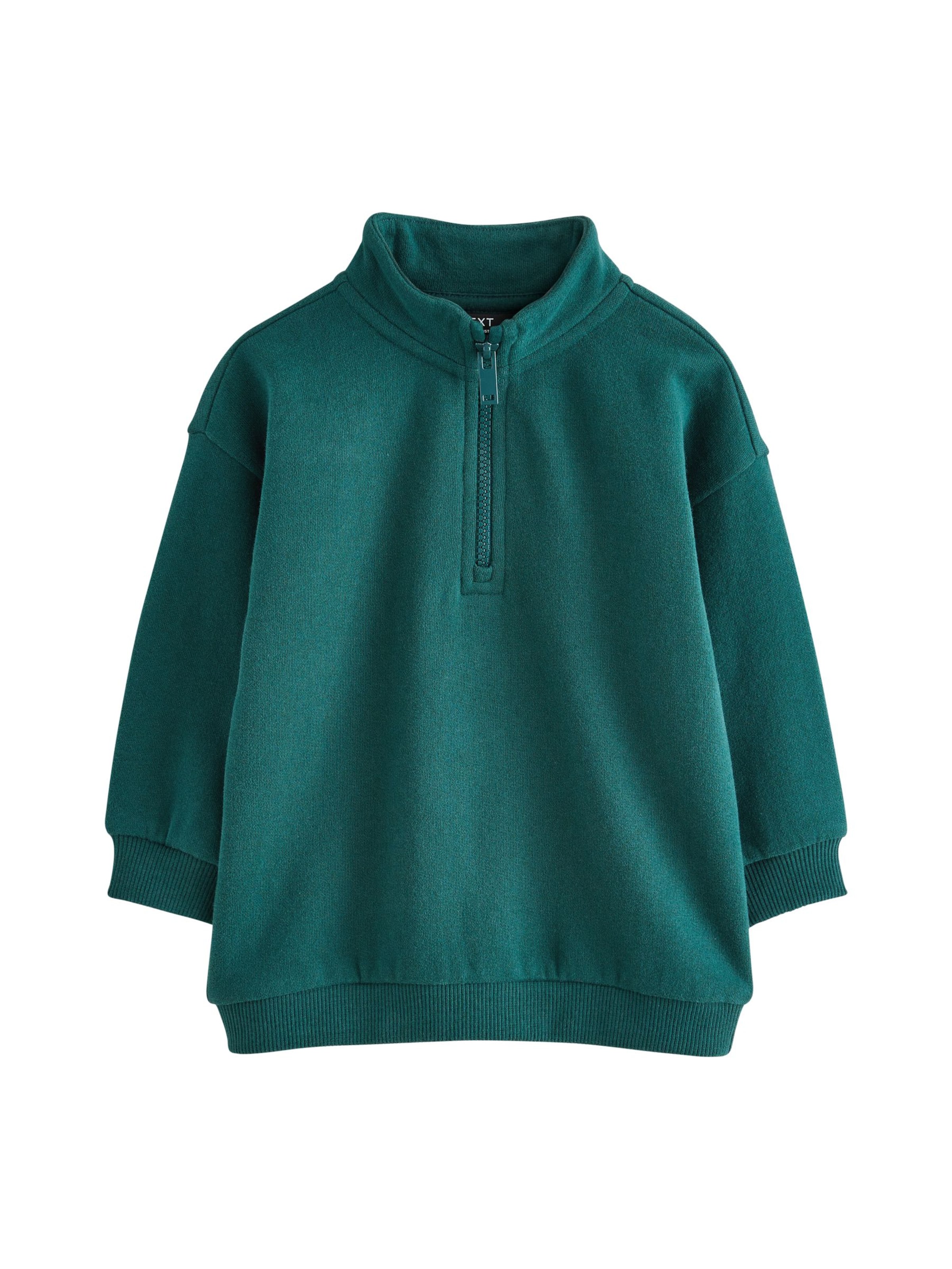 Next Sweatshirt i grøn: forside