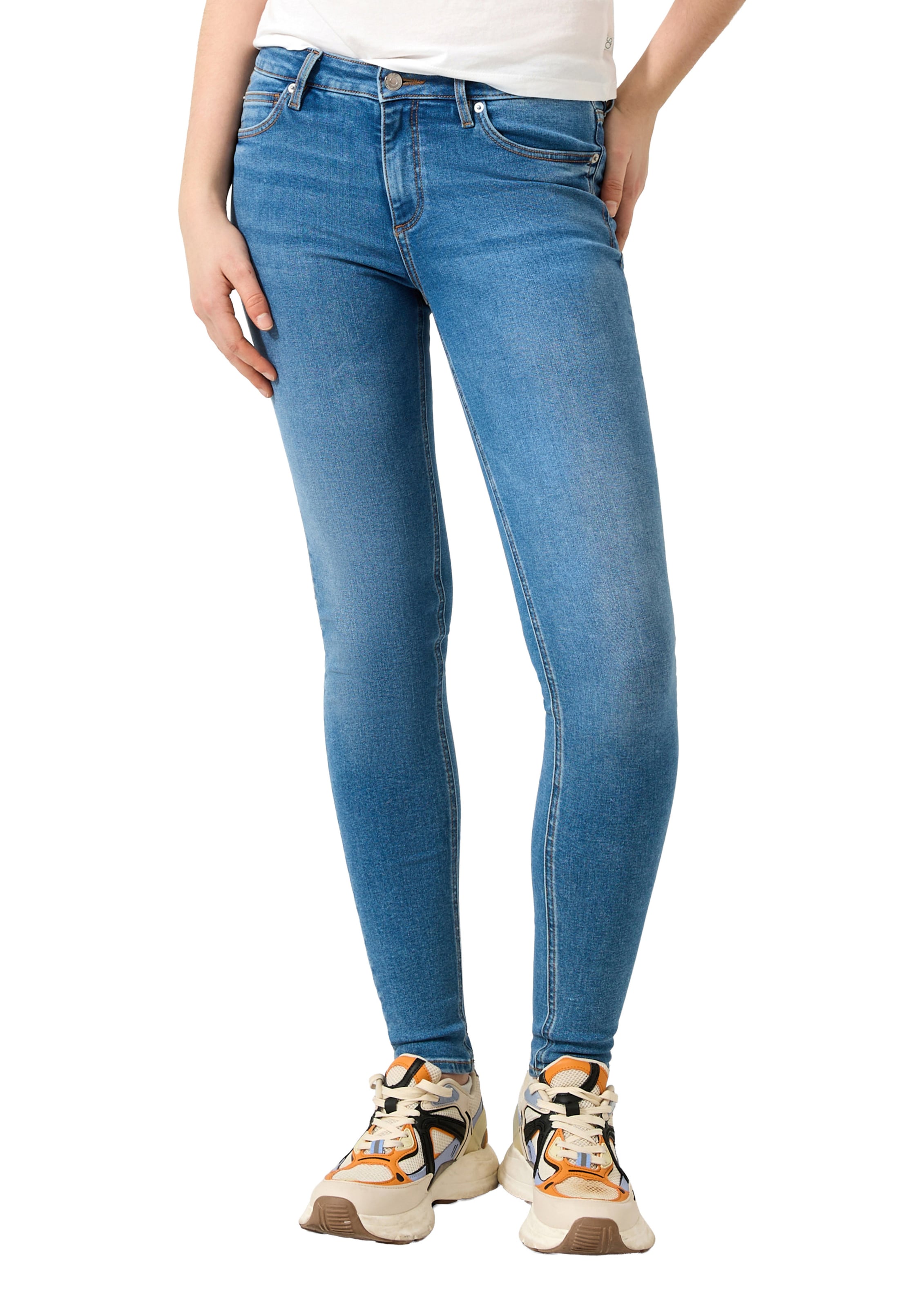 Skinny Jean ' SADIE ' QS en bleu
