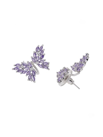 AVANT-GARDE PARIS Earrings 'Marta' in Purple