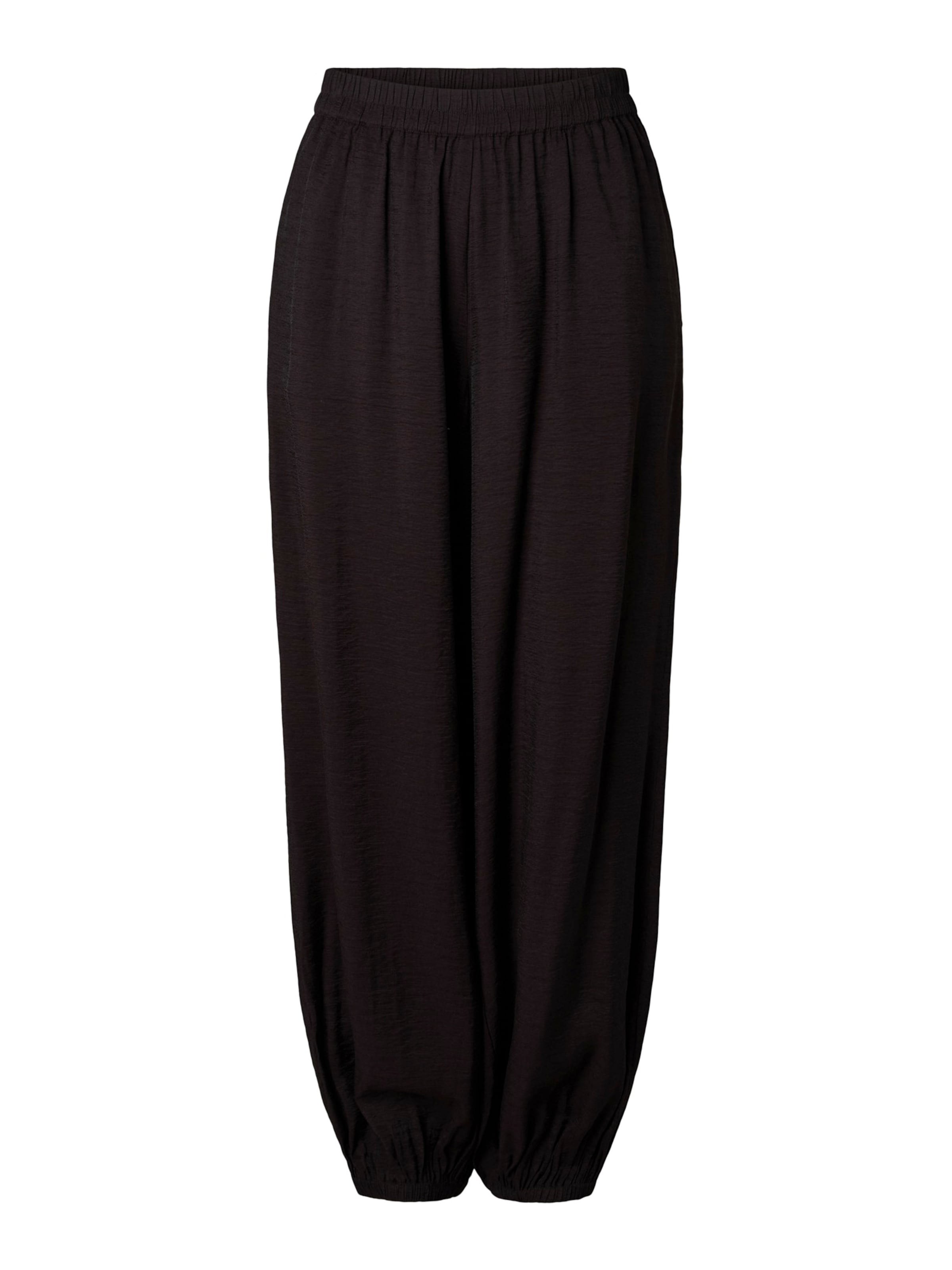 Tapered Pantaloni 'PCELLIS' de la PIECES pe maro: față