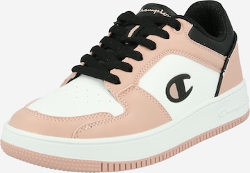 Champion Authentic Athletic Apparel Låg sneaker 'REBOUND 2.0' i rosa: framsida