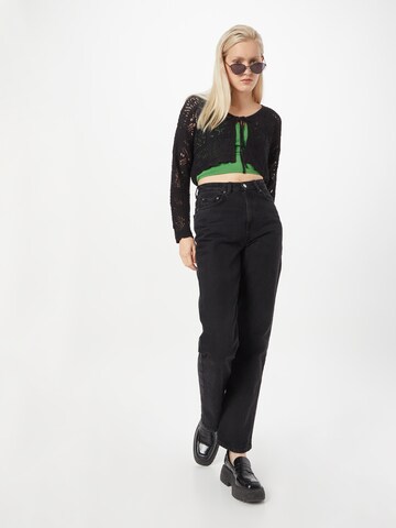 Hailys Strickjacke 'Nisa' in Schwarz