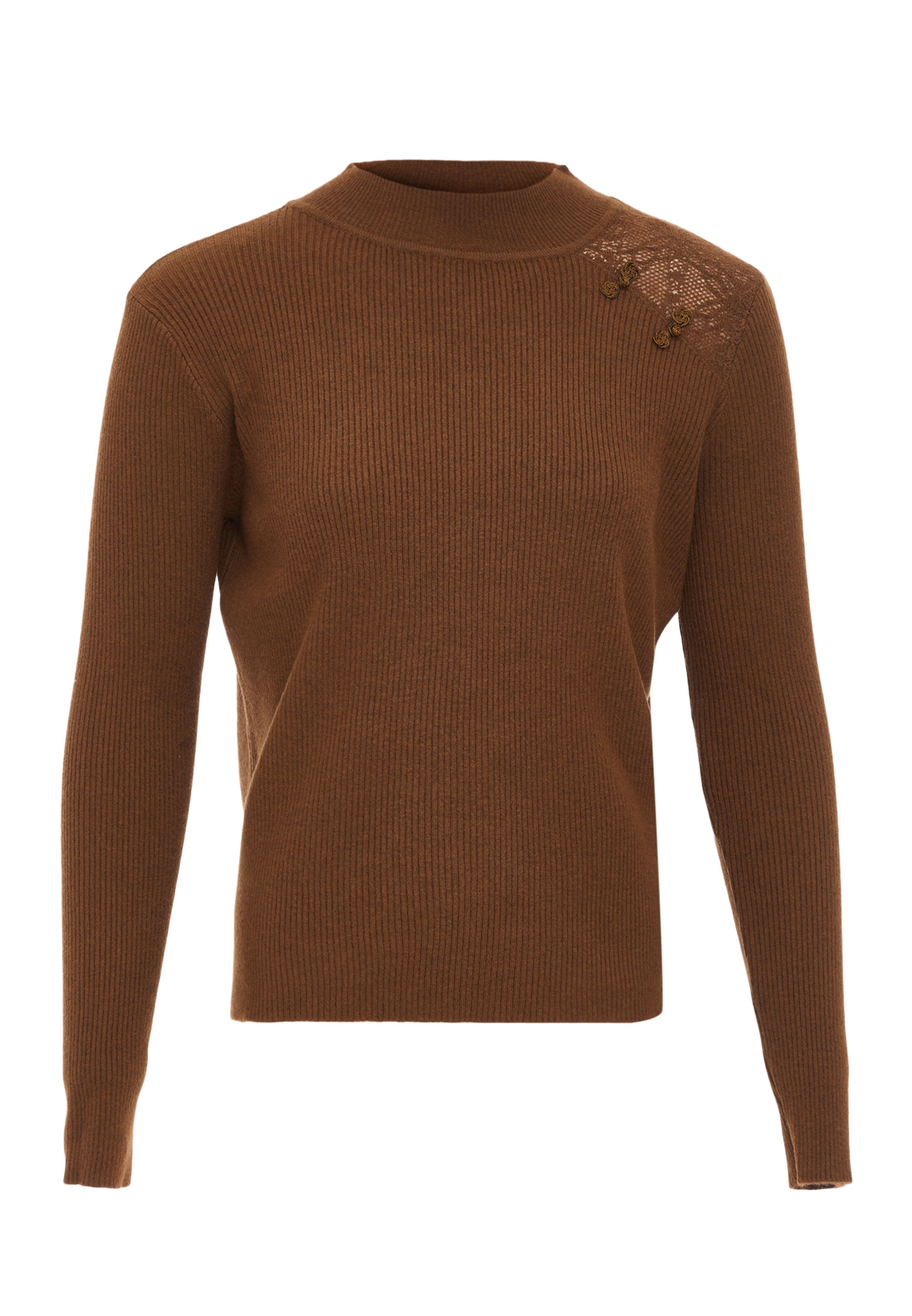 paino Trui in Bruin: voorkant