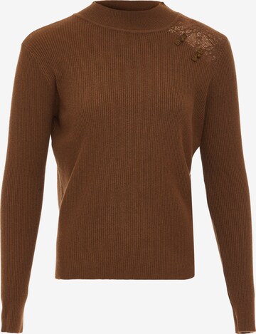 paino Sweater in Brown: front