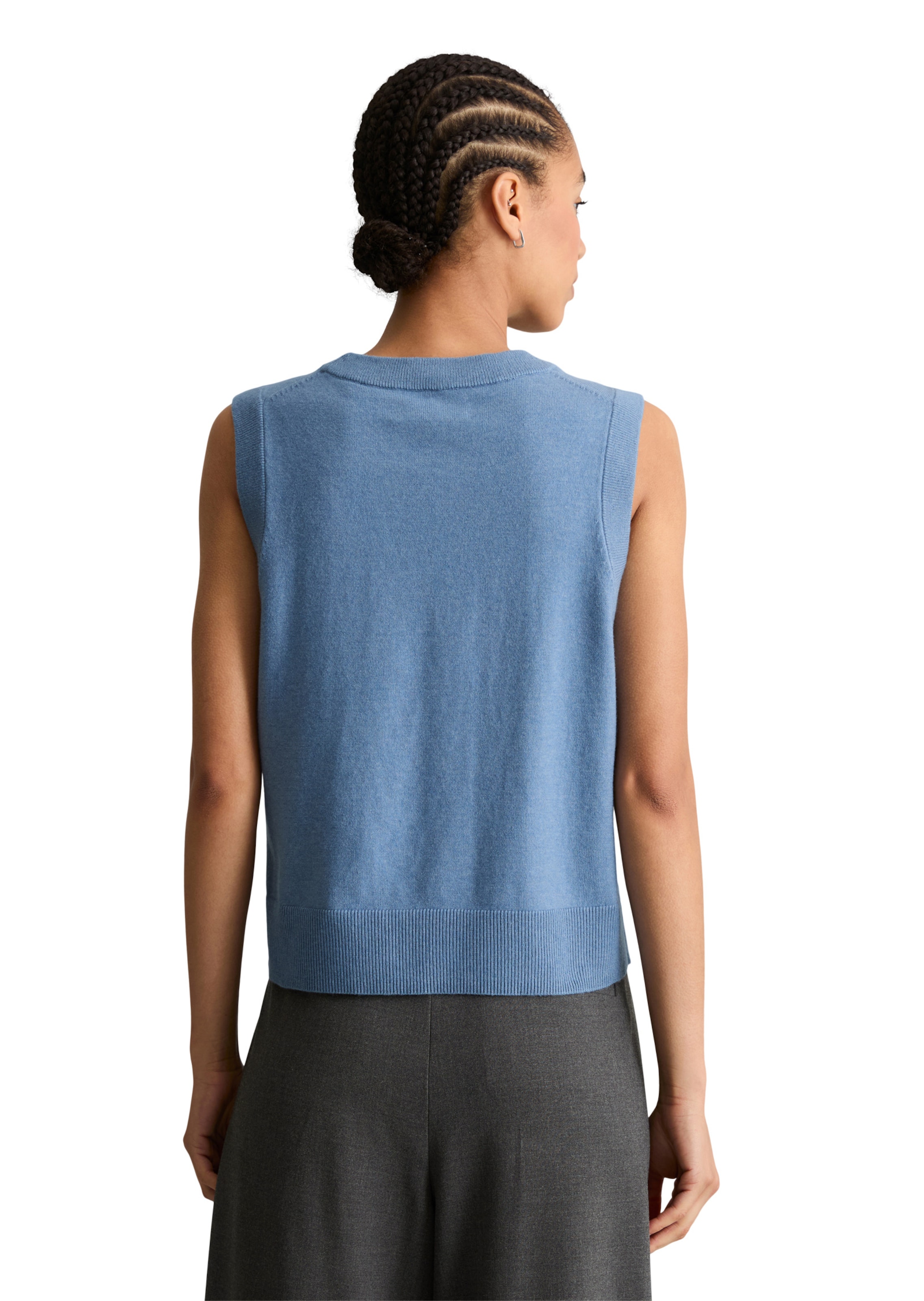 Marc O'Polo DENIM Pullunder in Blau