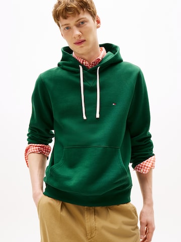 Sweat-shirt 'ESS SEASONAL' TOMMY HILFIGER en vert : devant