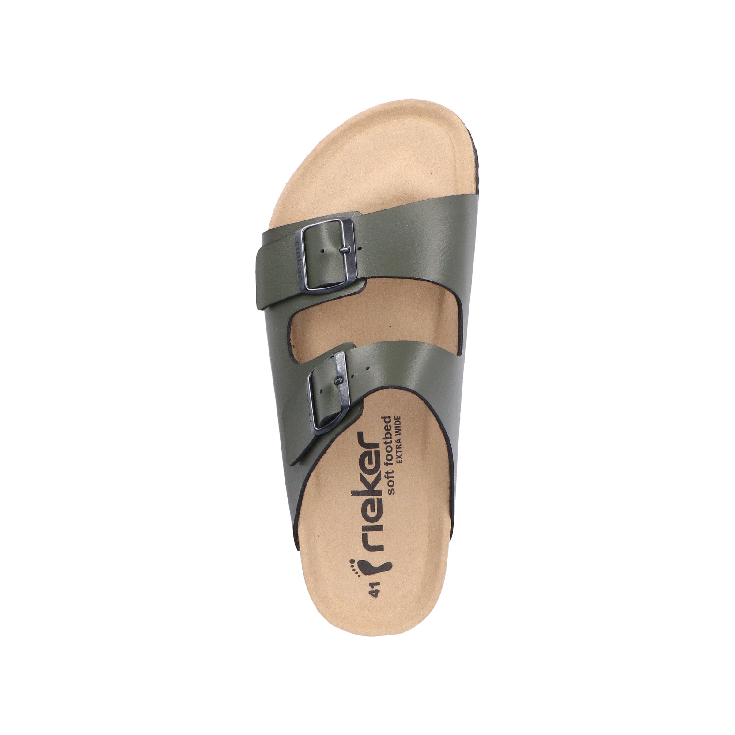 Rieker Mules in Green