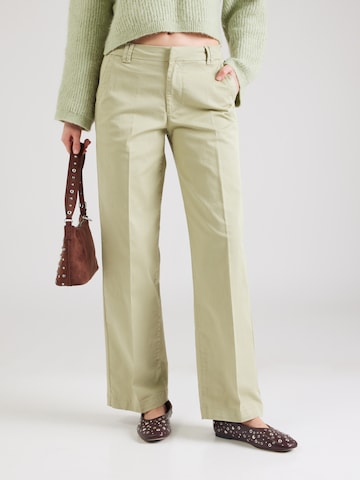 FREEMAN T. PORTER Wide leg Jeans in Green: front