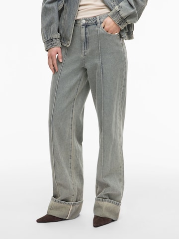 ROUGE EDIT Wide Leg Jeans in Blau: Vorderseite