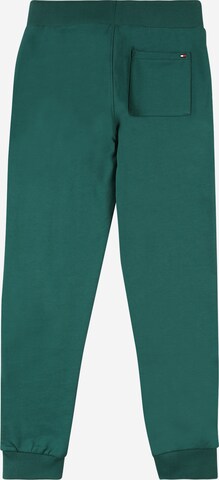 TOMMY HILFIGER Zúžený Kalhoty – zelená