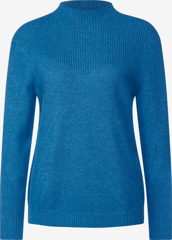 STREET ONE Sweater in Blue: front