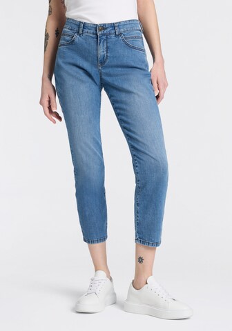 MAC Slimfit Jeans in Blau: Vorderseite
