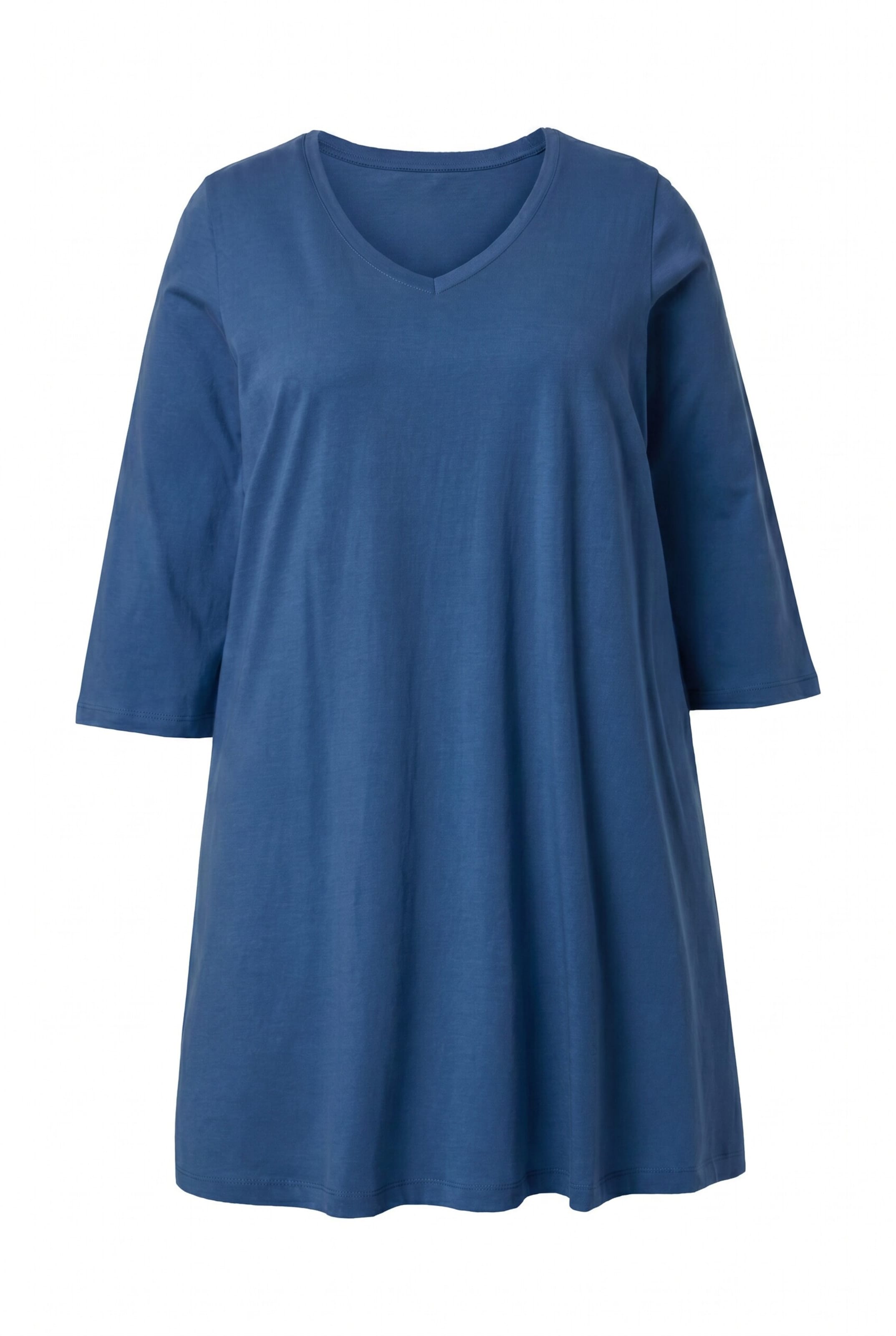 Ulla Popken Shirt in Blau: Vorderseite