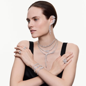 Swarovski Δαχτυλίδι 'MESMERA' σε ασημί