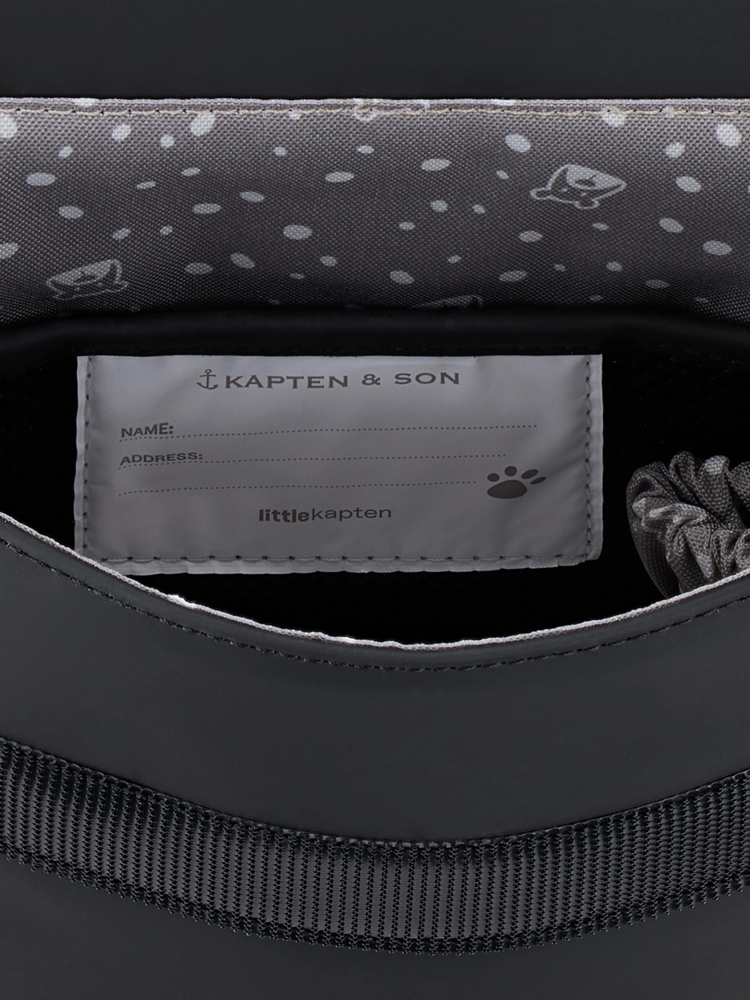 Kapten & Son Seljakott 'FYN', värv must