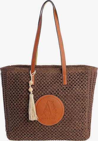 Amichi - Shopper 'Fuerteventura' en marrón: frente