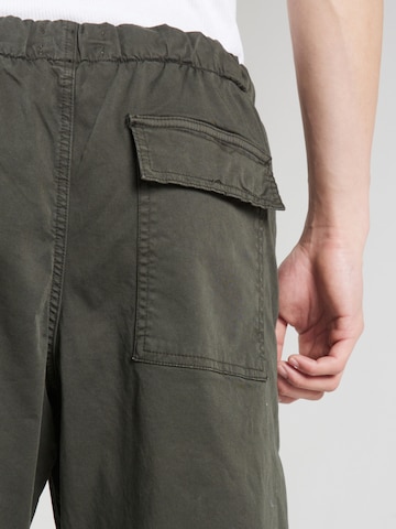 Denim Project Wide Leg Hose in Grün