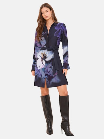 Lipsy Dolga srajca | modra barva: sprednja stran