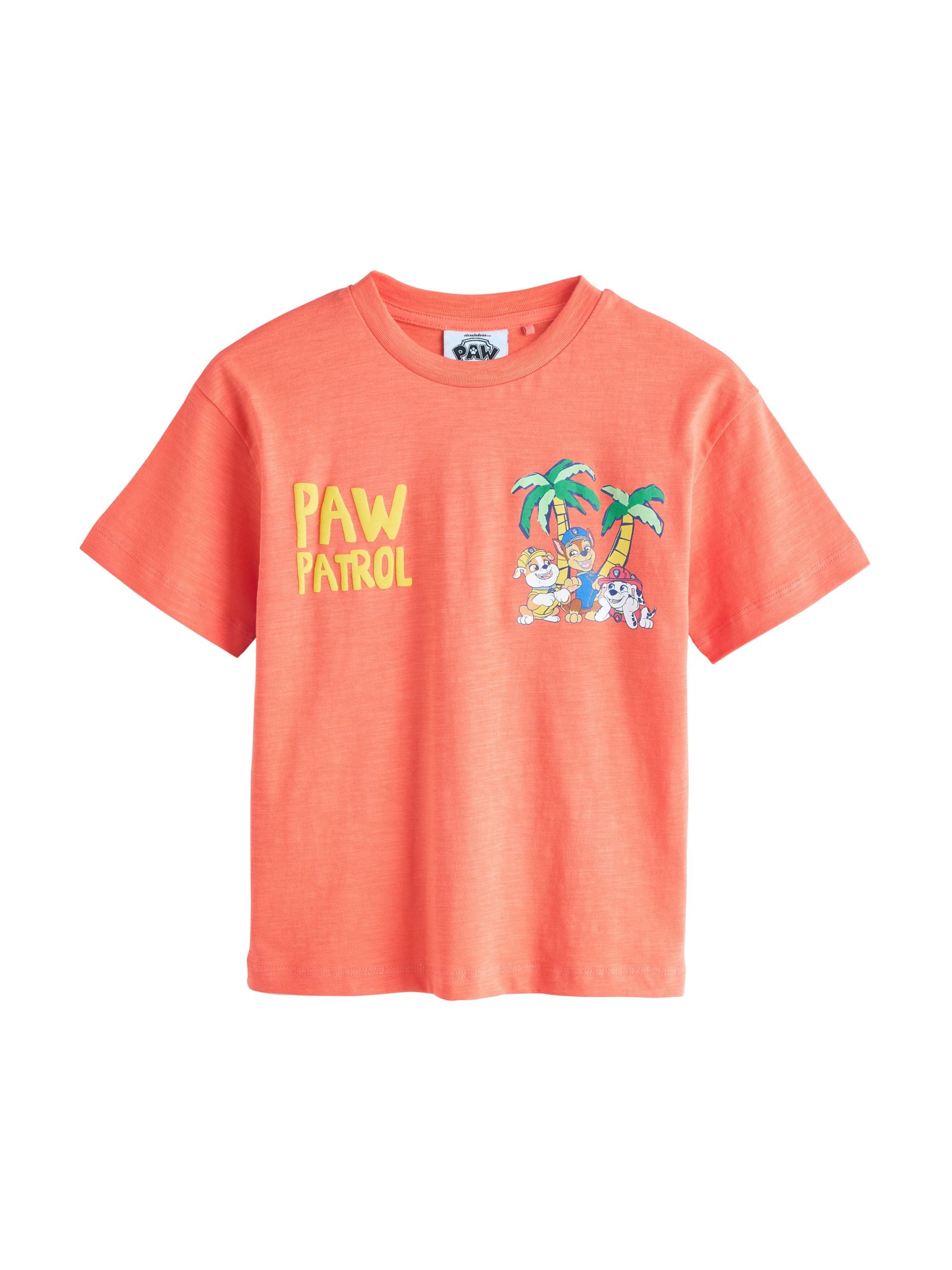 Next Shirt in Oranje: voorkant