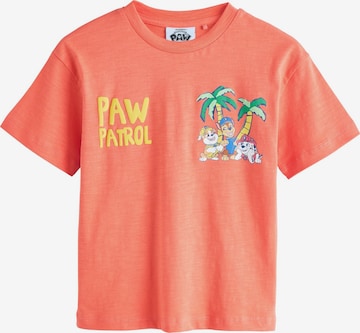 Next Shirt in Oranje: voorkant