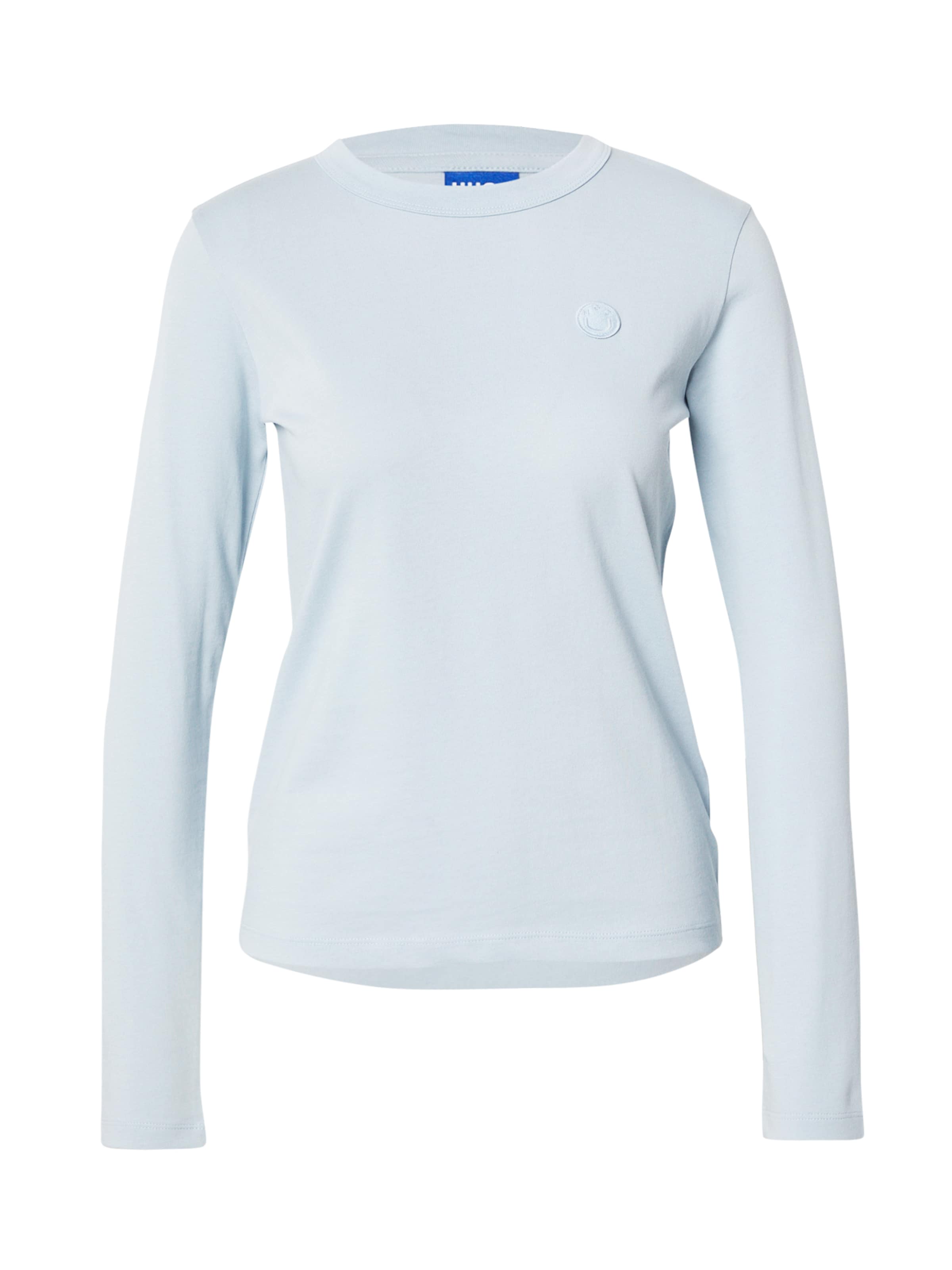 HUGO Tričko 'Daliria' - Modrá: predná strana