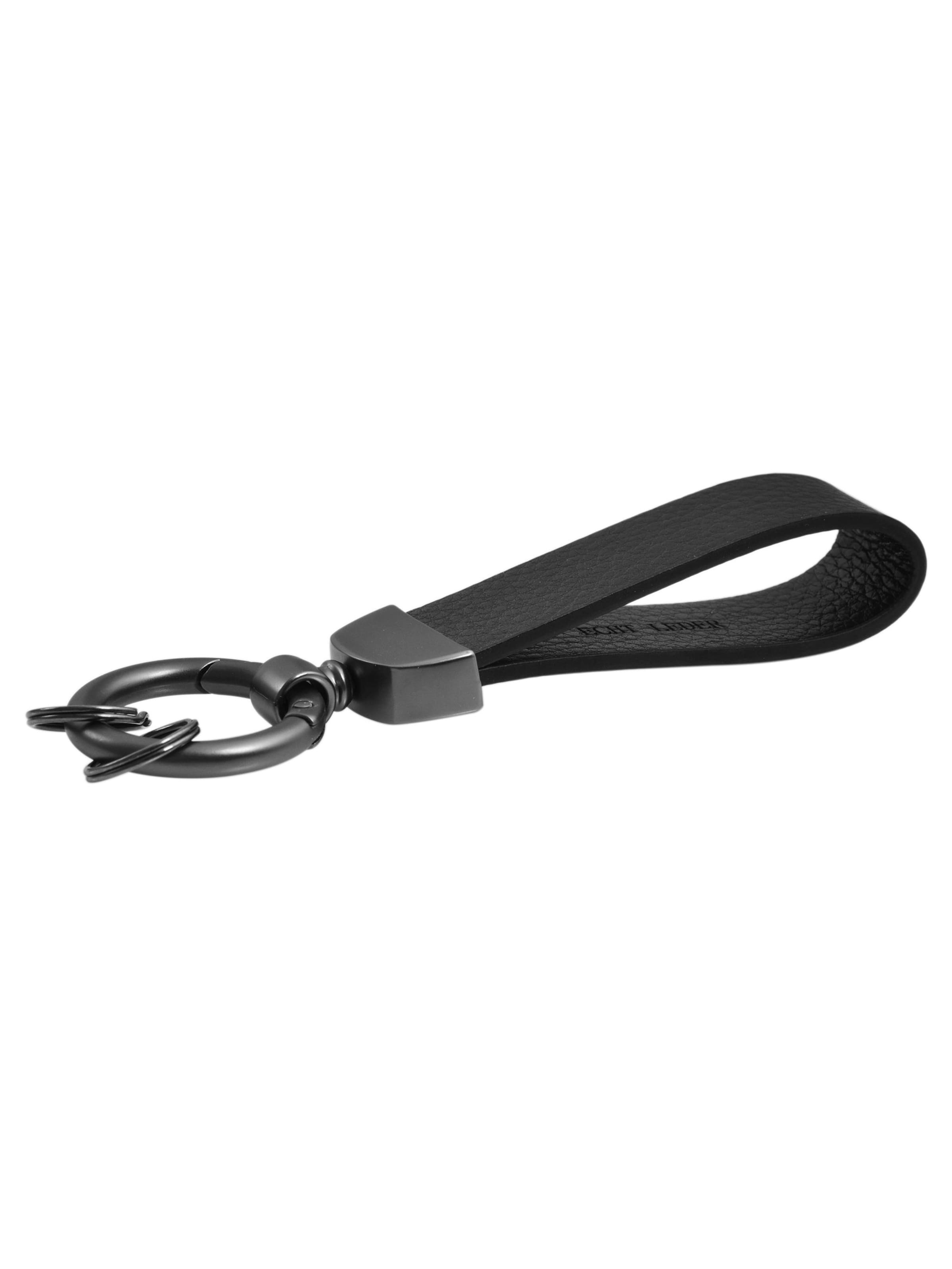 Akzent Key Ring 'Alec' in Black
