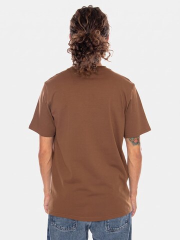Carhartt WIP Shirt 'S/S POCKET T-SHIRT WIP H BROWN' in Bruin