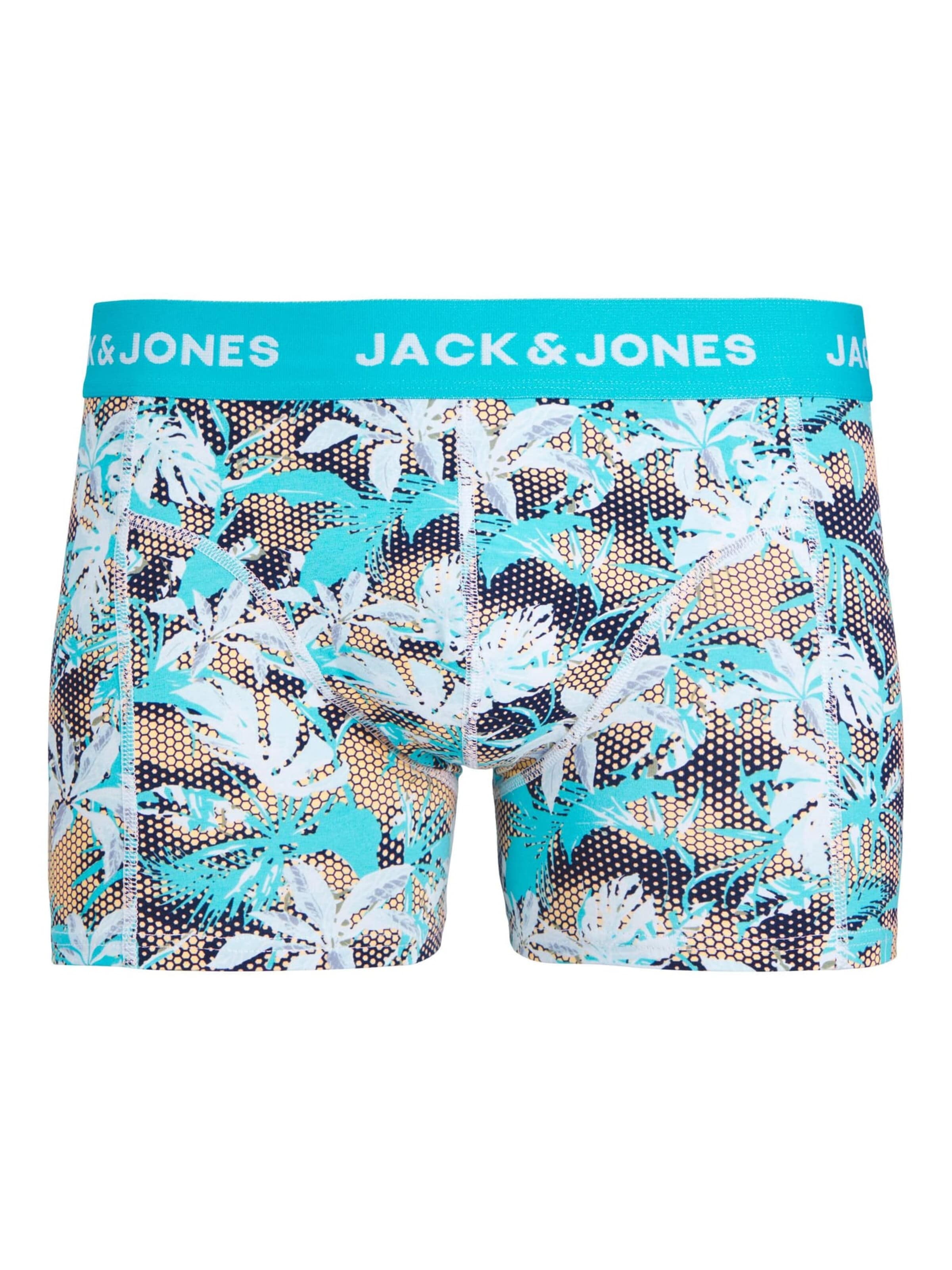 JACK & JONES Boxershorts 'Damian' in Blauw: voorkant