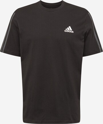 ADIDAS PERFORMANCE Koszulka funkcyjna 'Essentials' w kolorze czarny: przód