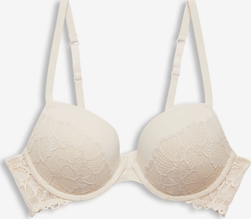 ESPRIT Push-up BH in Beige: voorkant