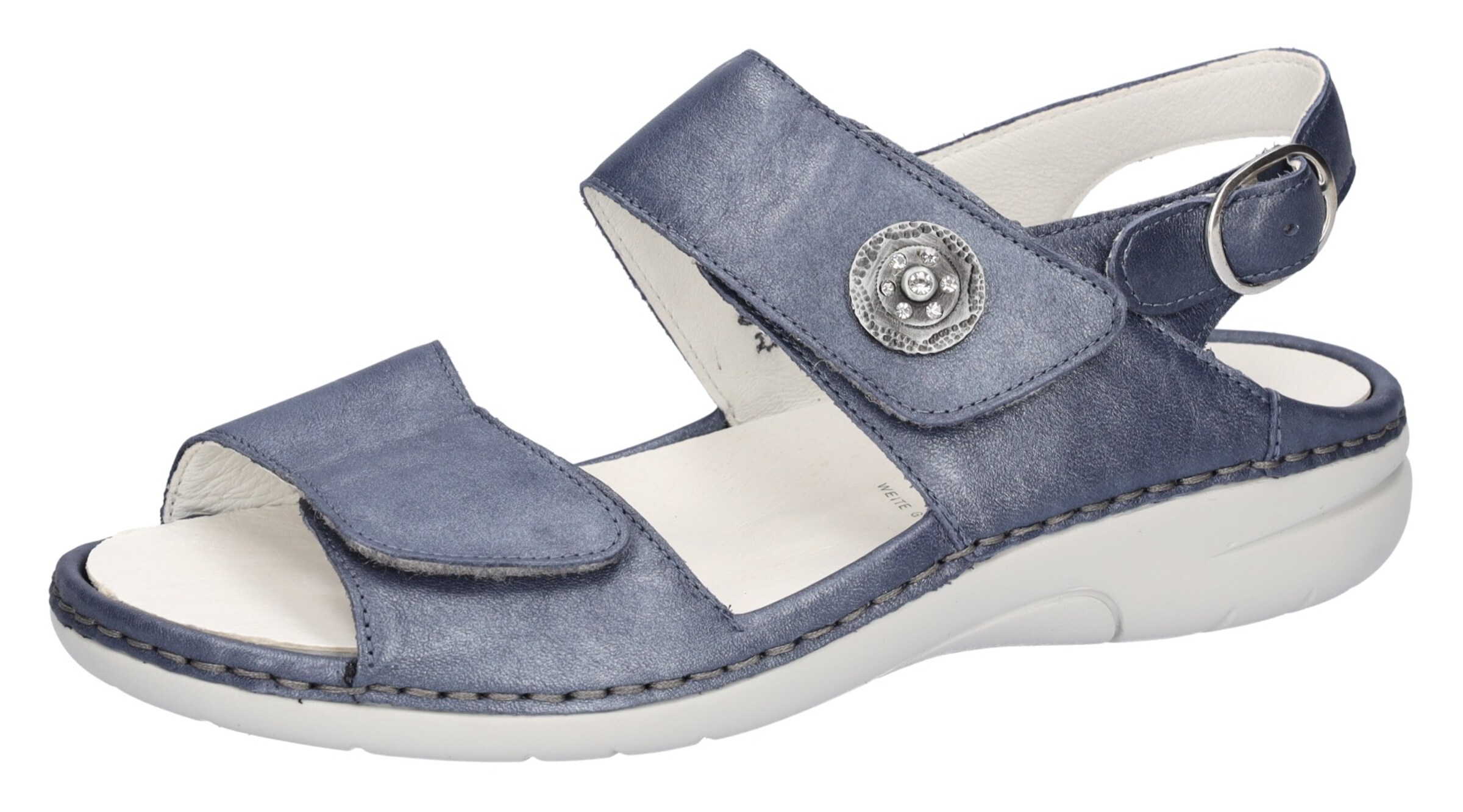 WALDLÄUFER Sandale in Blau: Vorderseite