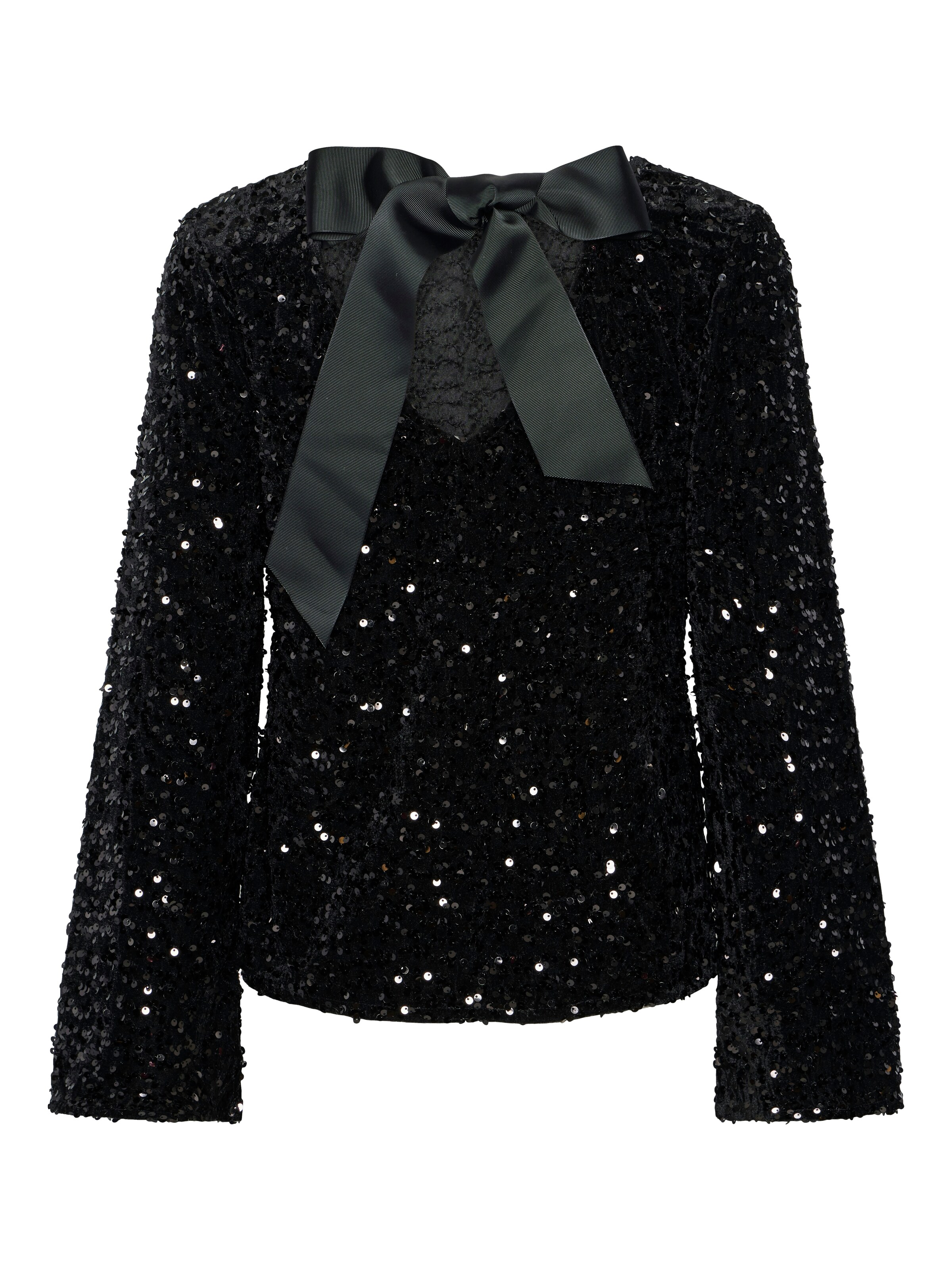 PIECES - Blusa 'PCKAM' em preto