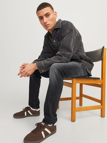 JACK & JONES Baggy Jeans 'Glenn' in Zwart