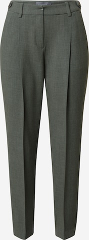 MINE TO FIVE Regular Trousers with creases in Green: front