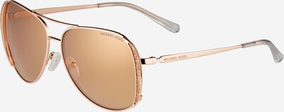 Michael Kors Sonnenbrille 'CHELSEA' en rosegold / transparent, Vue avec produit