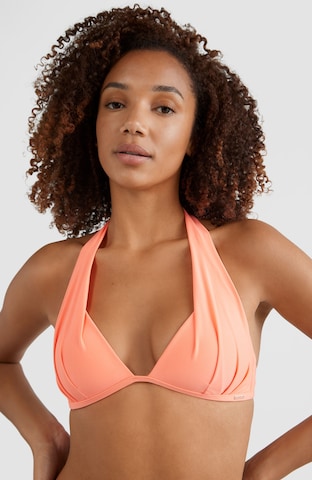 O'NEILL Triangle Bikini Top in Orange: front