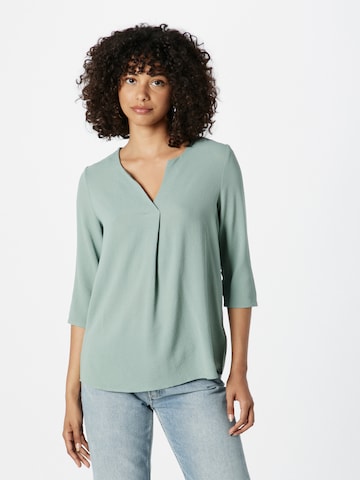 ABOUT YOU Blouse 'Emmi' in Groen: voorkant