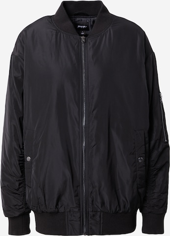 Nasty Gal Between-season jacket in Black: front