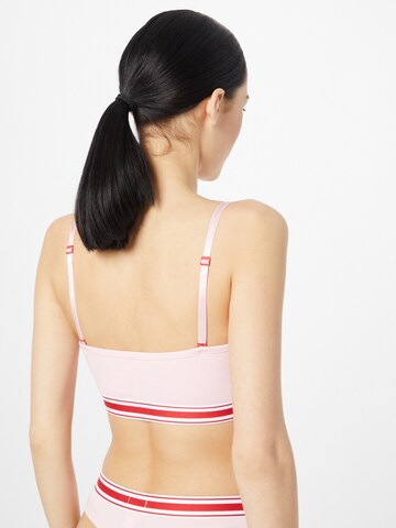 DIESEL Bandeau Bra 'BANDEL' in Pink