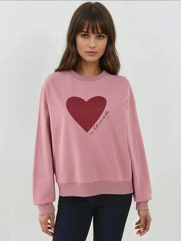 Hiccup - Sweatshirt em rosa: frente