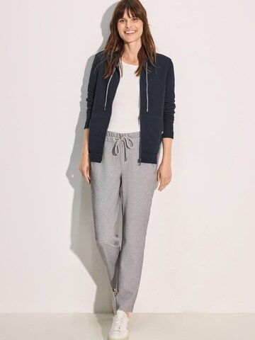 CECIL Sweatjacke in Blau