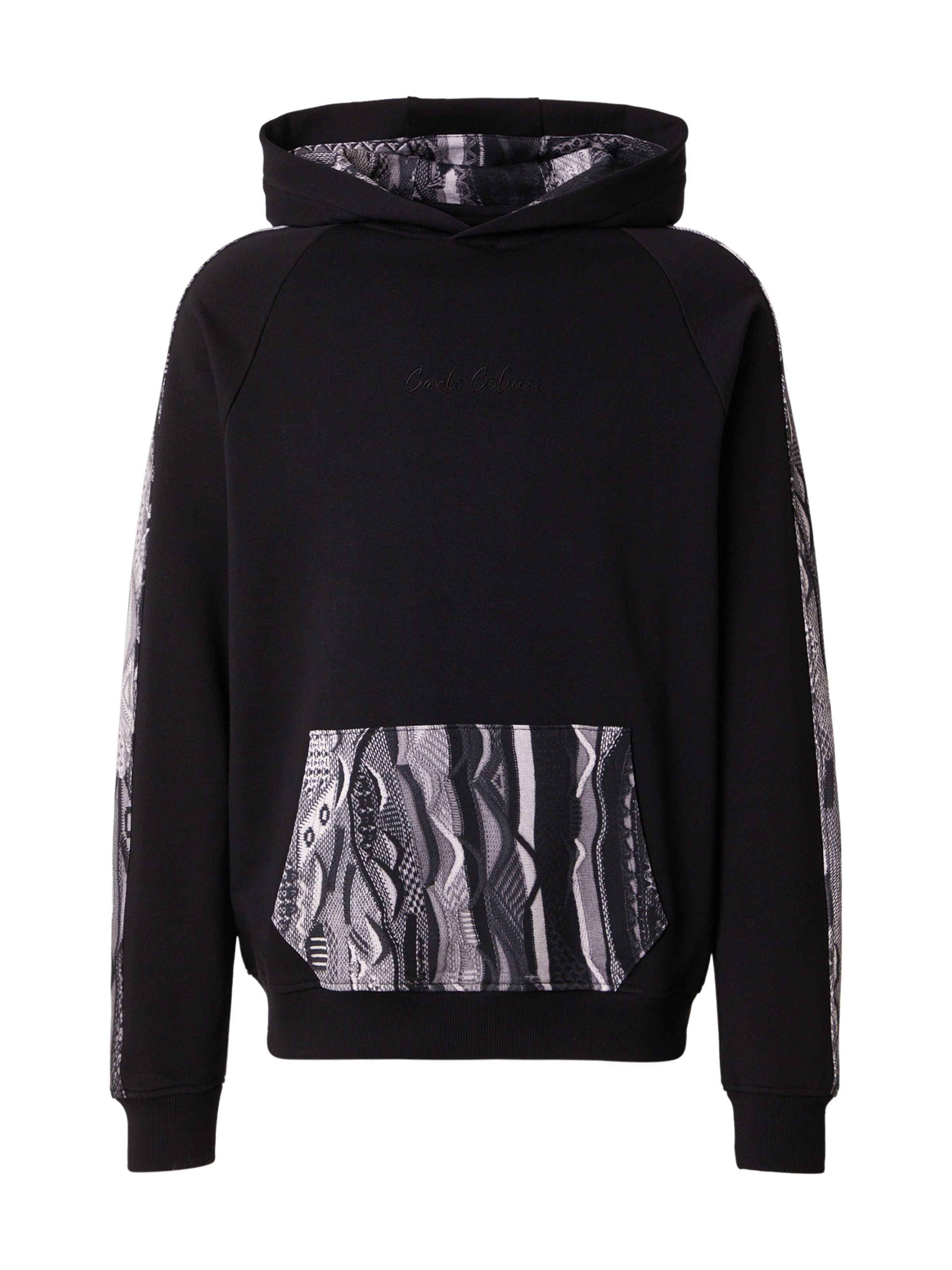 Carlo Colucci Sweatshirt i sort: forside