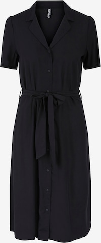 Robe-chemise 'Olivia' PIECES en noir : devant