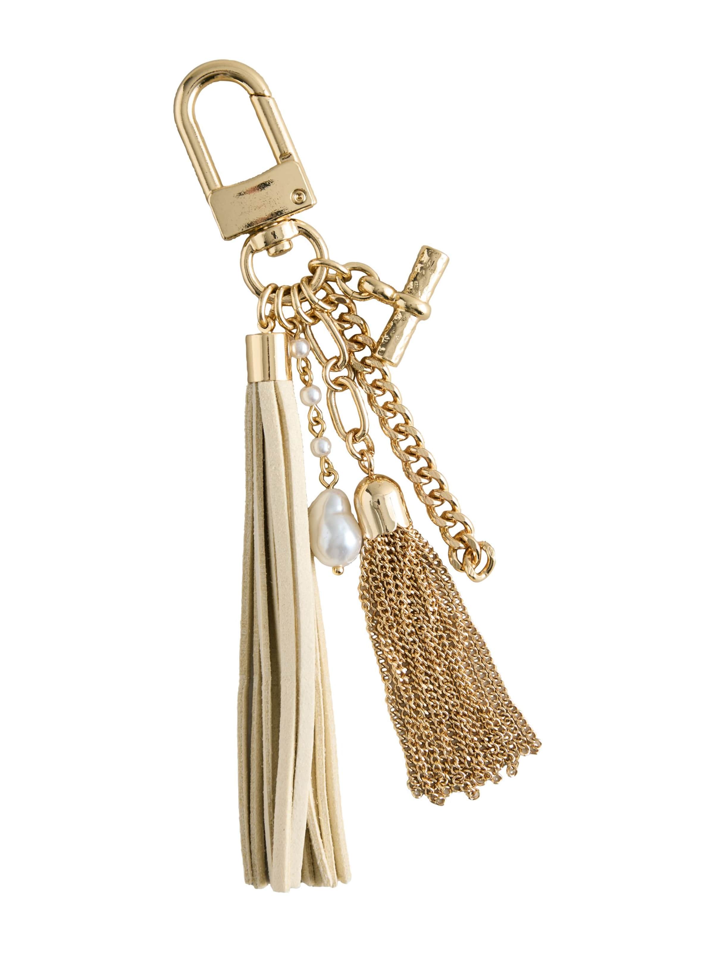 Next Taschenanhänger in Gold: Vorderseite